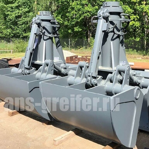 Грейферные ковши для экскаваторов серии BMV-2/1500-P IDROBENNE (Италия)